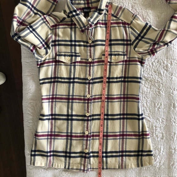Patagonia flannel longsleeve shirt Size 4 - Picture 5 of 8